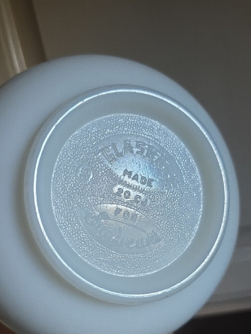 Classic White Milk Glass Mixing Bowl - Opaque White - Picture 2 of 5